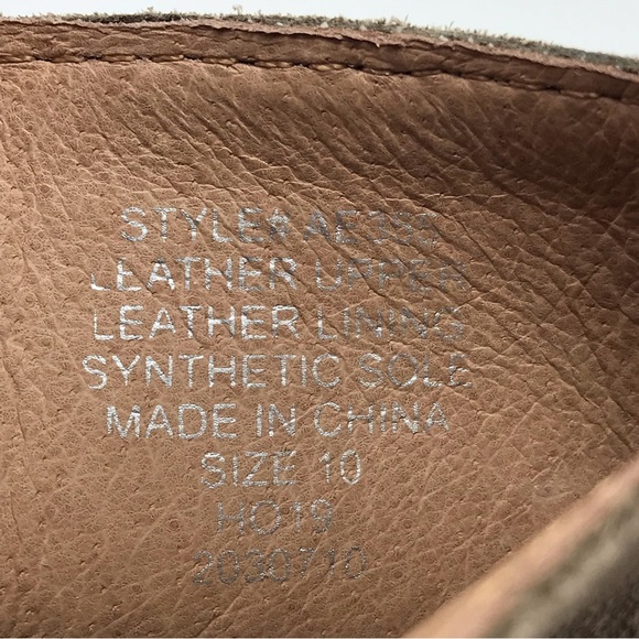 NWOB Madewell The Western Boot in Suede AE355 Size 10 Tan $198. - Picture 9 of 9